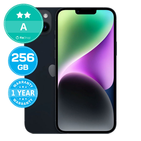 Apple iPhone 14 Plus Midnight 256GB A Ανακατασκευασμένο