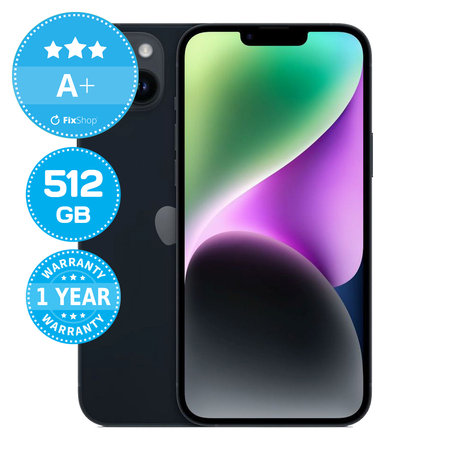 Apple iPhone 14 Plus Midnight 512GB A+ Ανακατασκευασμένο