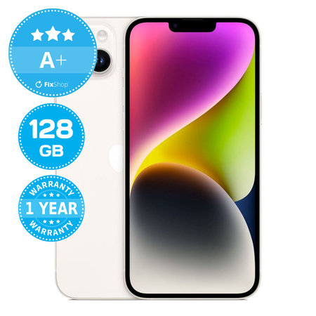 Apple iPhone 14 Plus Starlight 128GB A+ Ανακατασκευασμένο