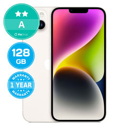 Apple iPhone 14 Plus Starlight 128GB A Ανακατασκευασμένο