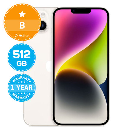 Apple iPhone 14 Plus Starlight 512GB B Ανακατασκευασμένο