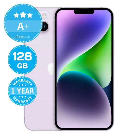 Apple iPhone 14 Plus Purple 128GB A+ Ανακατασκευασμένο