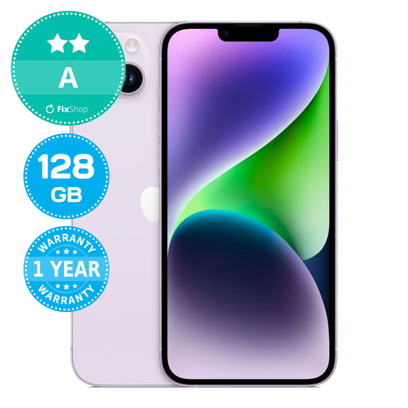 Apple iPhone 14 Plus Purple 128GB A Ανακατασκευασμένο