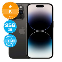 Apple iPhone 14 Pro Space Black 256GB B Ανακατασκευασμένο