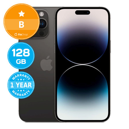 Apple iPhone 14 Pro Max Space Black 128GB B Ανακατασκευασμένο