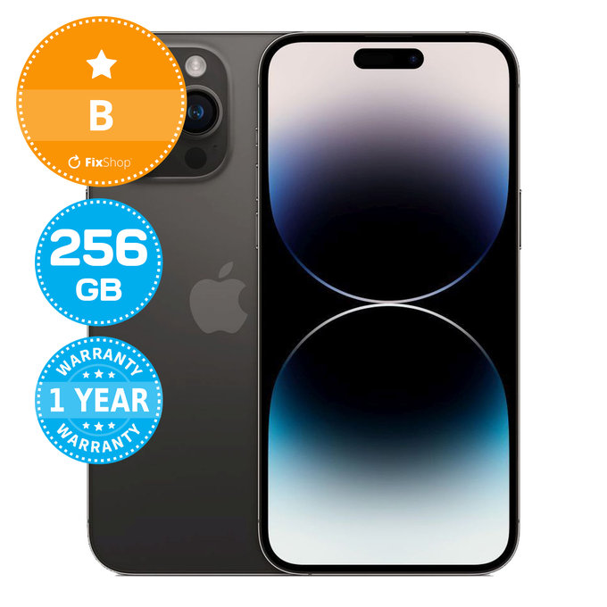 Apple iPhone 14 Pro Max Space Black 256GB B Ανακατασκευασμένο