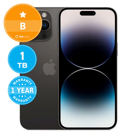 Apple iPhone 14 Pro Max Space Black 1TB B Ανακατασκευασμένο