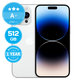 Apple iPhone 14 Pro Max Silver 512GB A+ Ανακατασκευασμένο
