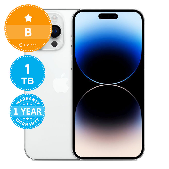 Apple iPhone 14 Pro Max Silver 1TB B Ανακατασκευασμένο