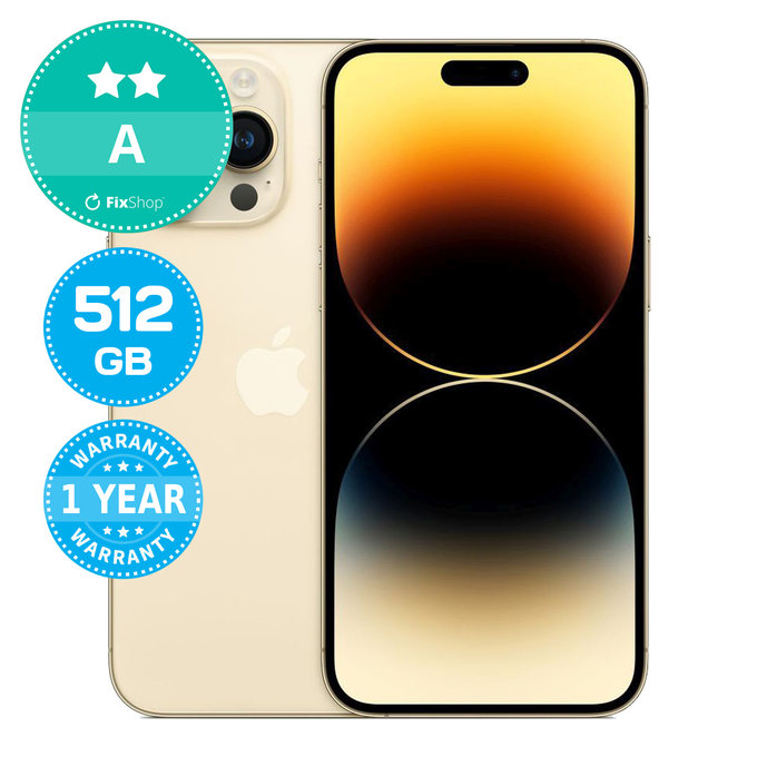 Apple iPhone 14 Pro Max Gold 512GB A Ανακατασκευασμένο