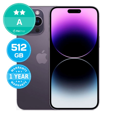 Apple iPhone 14 Pro Max Deep Purple 512GB A Ανακατασκευασμένο
