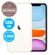 Apple iPhone 11 White 128GB (No Face ID) Ανακατασκευασμένο