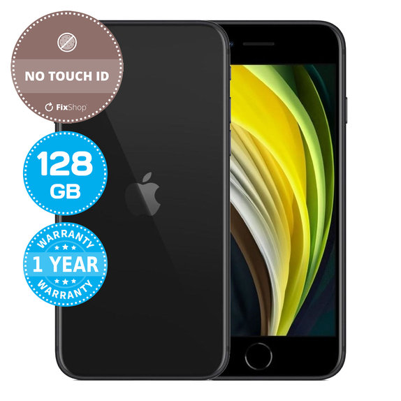 Apple iPhone SE (2nd Gen 2020) Black 128GB (No Touch ID) Ανακατασκευασμένο