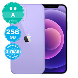Apple iPhone 12 Purple 256GB A Ανακατασκευασμένο