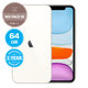 Apple iPhone 11 White 64GB (No Face ID) Ανακατασκευασμένο