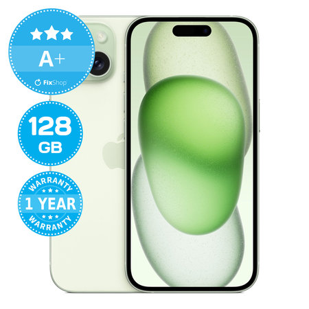 Apple iPhone 15 Green 128GB A+ Ανακατασκευασμένο