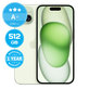 Apple iPhone 15 Green 512GB A+ Ανακατασκευασμένο