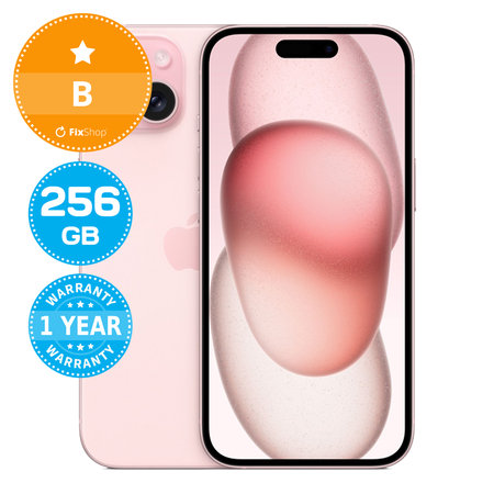 Apple iPhone 15 Pink 256GB B Ανακατασκευασμένο