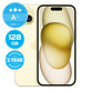 Apple iPhone 15 Yellow 128GB A+ Ανακατασκευασμένο