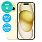 Apple iPhone 15 Yellow 512GB A Ανακατασκευασμένο