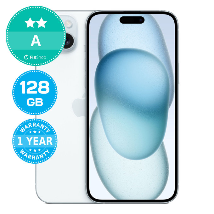 Apple iPhone 15 Plus Blue 128GB A Ανακατασκευασμένο