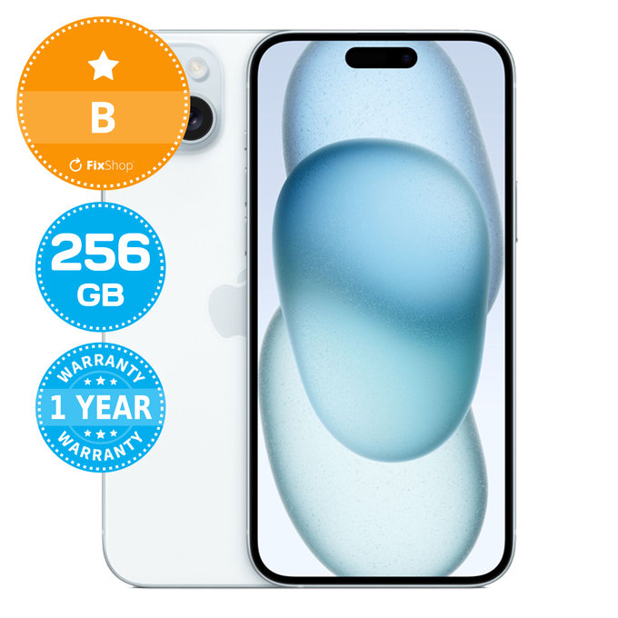 Apple iPhone 15 Plus Blue 256GB B Ανακατασκευασμένο