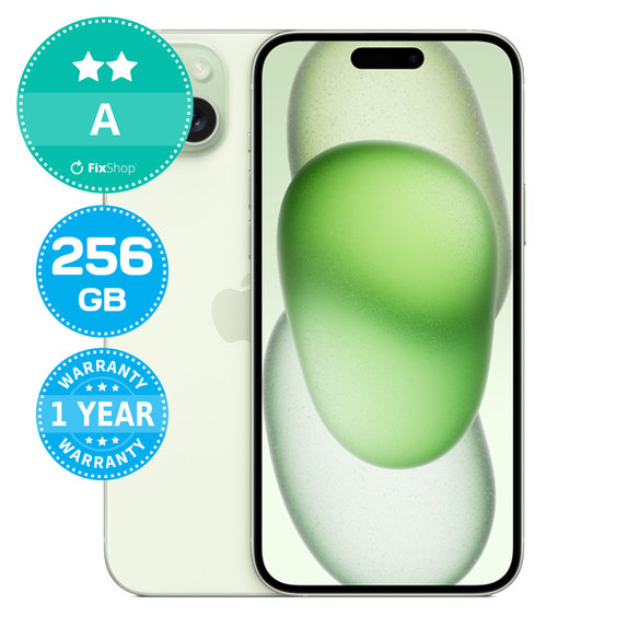 Apple iPhone 15 Plus Green 256GB A Ανακατασκευασμένο
