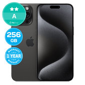 Apple iPhone 15 Pro Max Black Titanium 256GB A Ανακατασκευασμένο