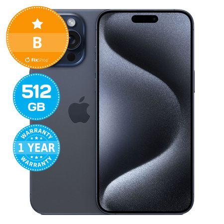 Apple iPhone 15 Pro Max Blue Titanium 512GB B Ανακατασκευασμένο