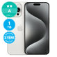 Apple iPhone 15 Pro Max White Titanium 1TB A Ανακατασκευασμένο