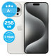 Apple iPhone 15 Pro Max White Titanium 256GB A+ Ανακατασκευασμένο