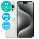 Apple iPhone 15 Pro Max White Titanium 256GB A Ανακατασκευασμένο