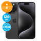 Apple iPhone 15 Pro Black Titanium 128GB B Ανακατασκευασμένο