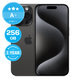 Apple iPhone 15 Pro Black Titanium 256GB A+ Ανακατασκευασμένο