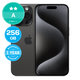 Apple iPhone 15 Pro Black Titanium 256GB A Ανακατασκευασμένο