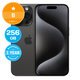 Apple iPhone 15 Pro Black Titanium 256GB B Ανακατασκευασμένο