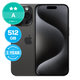 Apple iPhone 15 Pro Black Titanium 512GB A Ανακατασκευασμένο