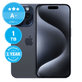 Apple iPhone 15 Pro Blue Titanium 1TB A+ Ανακατασκευασμένο