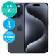 Apple iPhone 15 Pro Blue Titanium 1TB A Ανακατασκευασμένο