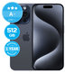 Apple iPhone 15 Pro Blue Titanium 512GB A+ Ανακατασκευασμένο