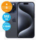 Apple iPhone 15 Pro Blue Titanium 512GB B Ανακατασκευασμένο