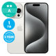 Apple iPhone 15 Pro White Titanium 1TB A Ανακατασκευασμένο