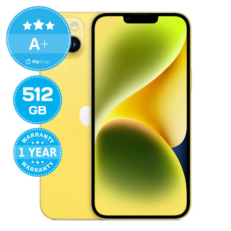 Apple iPhone 14 Plus Yellow 512GB A+ Ανακατασκευασμένο