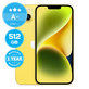 Apple iPhone 14 Plus Yellow 512GB A+ Ανακατασκευασμένο