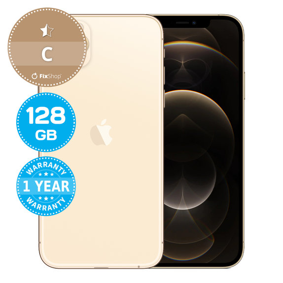 Apple iPhone 12 Pro Max Gold 128GB C Ανακατασκευασμένο