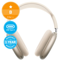 Apple AirPods Max (USB-C) - Starlight B Ανακατασκευασμένο