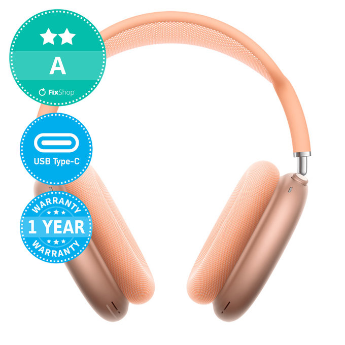Apple AirPods Max (USB-C) - Orange A Ανακατασκευασμένο