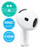 Εφεδρικό ακουστικό για Apple AirPods 4th Gen ANC (2024) – αριστερά A
