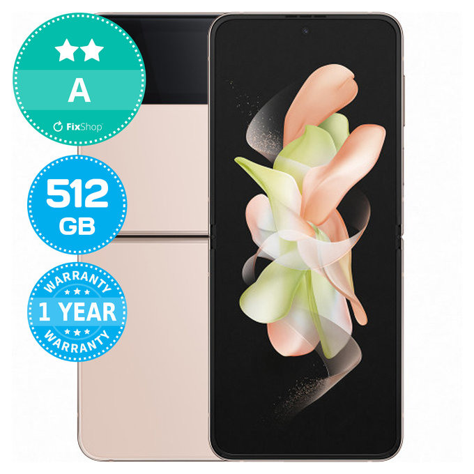 Samsung Galaxy Z Flip 4 F721B Pink Gold 512GB A Ανακατασκευασμένο