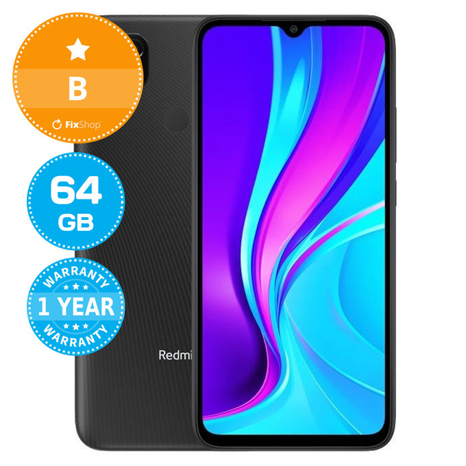 Xiaomi Redmi 9C Black 64GB B Ανακατασκευασμένο